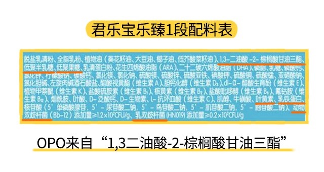 君乐宝乐臻1段配料表 君乐宝乐臻1段配料表