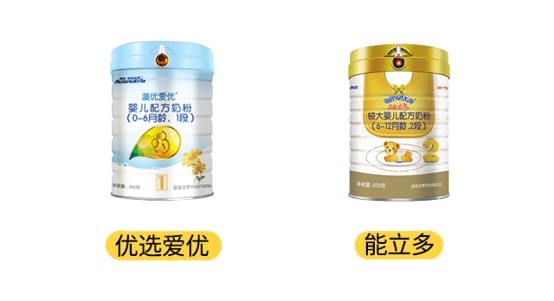 澳优优选爱优和能立多产品图 澳优优选爱优和能立多产品图